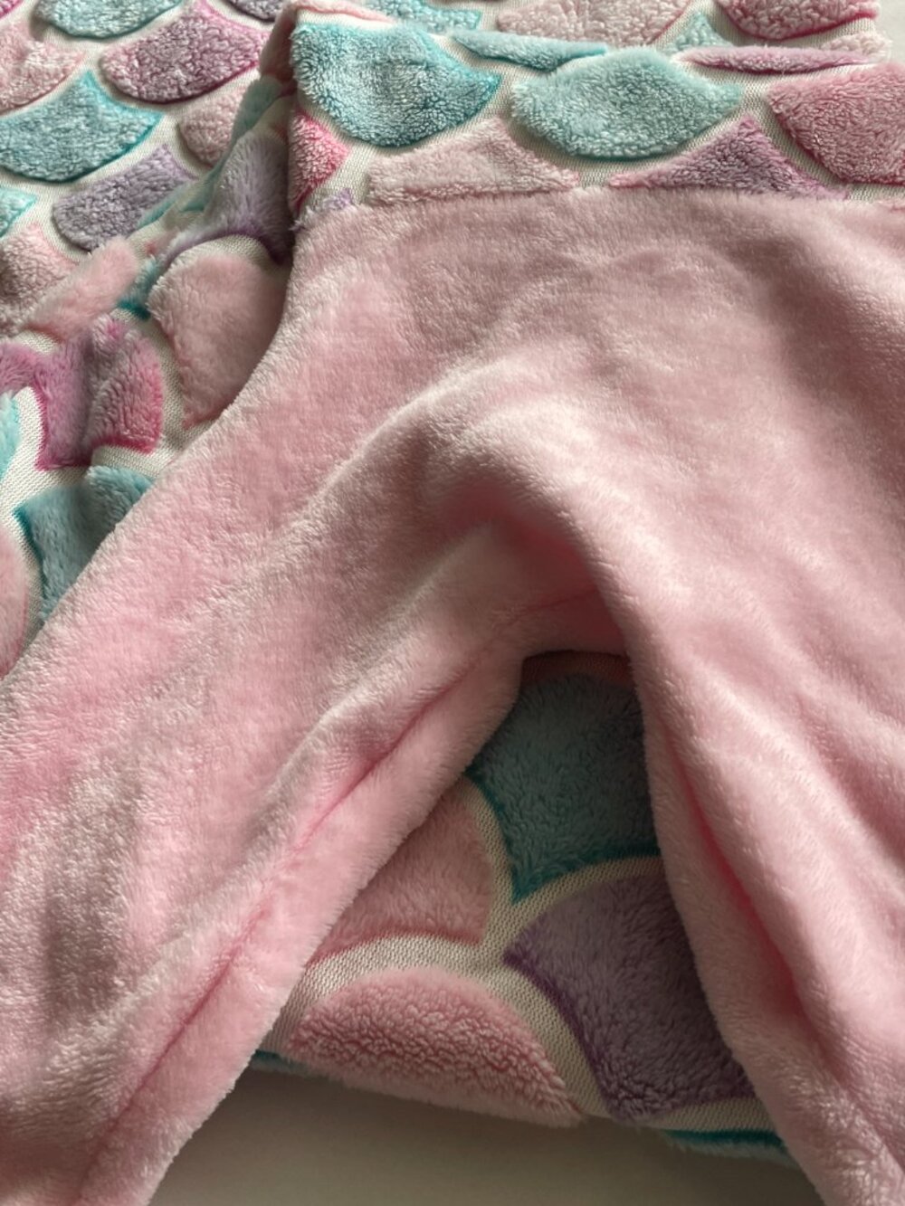 Mermaid Scale Plush Onesie